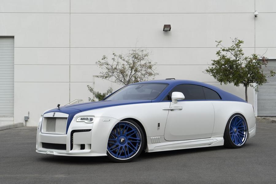  Rolls-Royce Wraith on Forgiato Wheels (TEC 3.6) 2018 года  (фото 1 из 6)